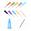 100pcs threaded blunt tip needles for industrial liquid dispenser glue 2