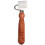 plastic wall sticker roller flat pressure tool with pom bearing white 8