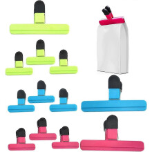 12 Pack Large Plastic Chip Bag Clips Multi-Purpose Sealing Clips for Food Tea Freshness