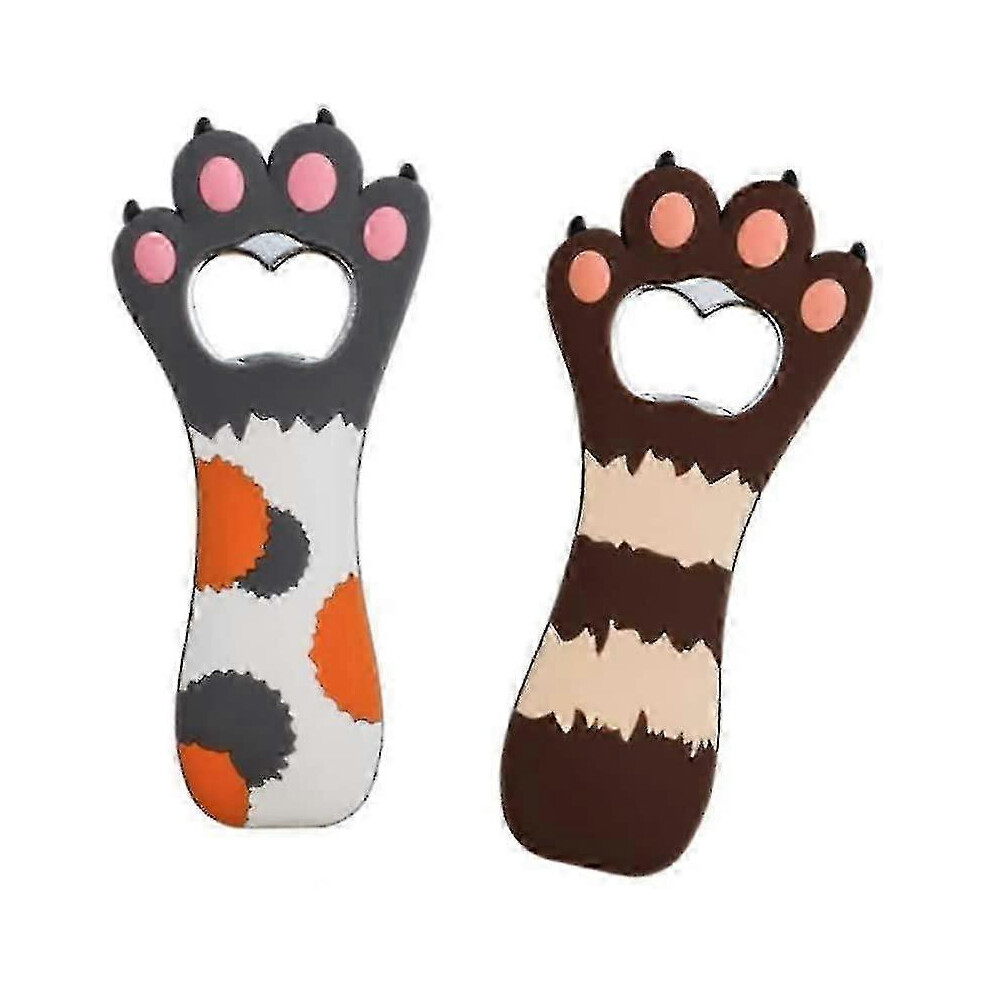 Pcs Cute Creative Cat Claw Shape Magnetic Beer Bottle Opener