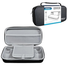 Funda protectora de viaje para estuche, bolsa de almacenamiento a prueba de golpes con bolsillo de malla