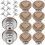 10pcs metal jeans buttons pins for pants replacement 8