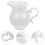 vintage ceramic creamer with handle for coffee or milk 5