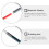 manual plastic sandpaper clip holder stick 10
