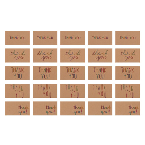 150pcs thank you festive greeting chic blessing 1