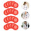 20pcs portable silicone stethoscope head covers protector 6
