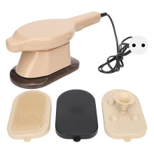 Masajeador portátil con compresa caliente en forma de plancha para aliviar la fatiga. Masajeador corporal