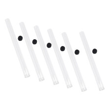 6 pcs incense sticks acrylic container sample