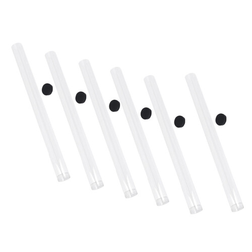 6 pcs incense sticks acrylic container sample