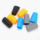 4pcs silicone microphone sleeve anti-rolling cover for handheld mics 4