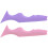2pcs silicone eyeliner stencil lipstick makeup tool mascara applicator 4