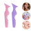 2pcs silicone eyeliner stencil lipstick makeup tool mascara applicator 3