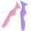 2pcs silicone eyeliner stencil lipstick makeup tool mascara applicator 9