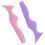 2pcs silicone eyeliner stencil lipstick makeup tool mascara applicator 11