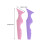 2pcs silicone eyeliner stencil lipstick makeup tool mascara applicator 2