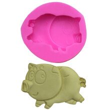 Varkensmotief Fondantvorm Silicone Geschikt Voor Taart
