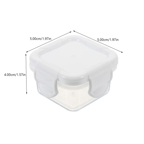 5pcs portable hamster food containers with lid leak proof 1