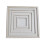 square blank oil painting frame 30x30cm white solid wood 3