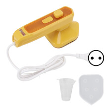 Miniplancha de vapor portátil, ligera y compacta, con enchufe europeo de 220 V, ideal para el hogar,