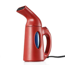 Mini vaporizador de mano rojo de 120 ml, plancha de viaje, plancha colgante