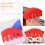 4pcs rubber violin practice mutes for silent playing 8