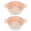 2pcs ceramic soup bowls with handles baking pans 3