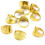 thimble sewing quilting ring diy craft finger protector 10pc 17x13mm 2
