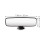 2pcs universal car rear view mirror with suction cup, shatterproof black 2