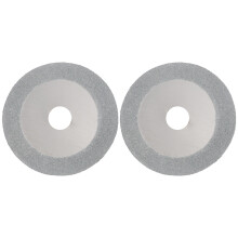 2pcs 100mm for glass jade grinding grey