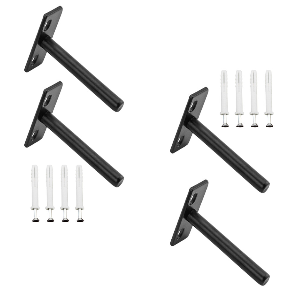4 Set Conceal Fastener Bracket For Floating Shelves With Screws 3301456984843