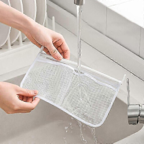 Hanging Refrigerator Storage Bag, Double Compartment Refrigerator Storage Bag 1