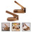 2pcs wooden dumpling press tool for pastry dough wrapping 2
