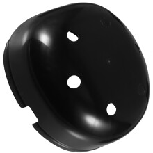 6-hole bump insert for baseball caps, black, outdoor safety