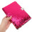 reversible sequin notebook with lock, mermaid journal, school supplies 8