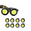 10pcs 23mm waterproof reversing light 6