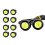 10pcs 23mm waterproof reversing light 8