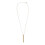 1Pc Golden Cylindrical Titanium Ash Keepsake Necklace Elegant Pendant 3