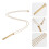 1Pc Golden Cylindrical Titanium Ash Keepsake Necklace Elegant Pendant 5