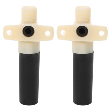 2Pcs Beige Plastic Automatic Water Supply Valve for Sheep Cattle Pets