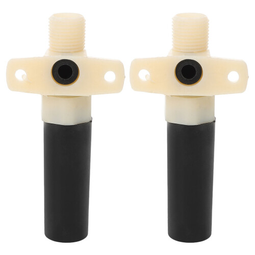 2Pcs Beige Plastic Automatic Water Supply Valve for Sheep Cattle Pets