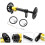 1Set Robuste Aluminium Stütze Für Klappfahrräder Mit Rollenrad 11