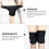 1 pair knee , stable comfortable protective pad (black) 10