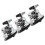 3pcs drum leg base alloy for stable support, practice, gigs, studio 11