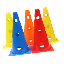 5Pcs Flexible Training Cones Football Hollow-Out Marker Cones With Ultra Stable Base Vibrant Colors For Agility