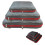 Grau Wasserdichter Kompressionsbeutel Kleidung Organizer 4