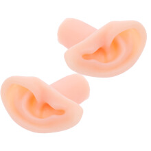 siliconen oor set van 2 voor piercing oefenen en sieradenpresentatie