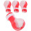 4pcs cat boots multipurpose bath feet nail covers 11