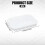 Set of 4 Stackable Cheese Boxes for Flat and Low Cheese Box (Clear) 2