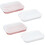 Set of 4 Stackable Cheese Boxes for Flat and Low Cheese Box (Clear) 1