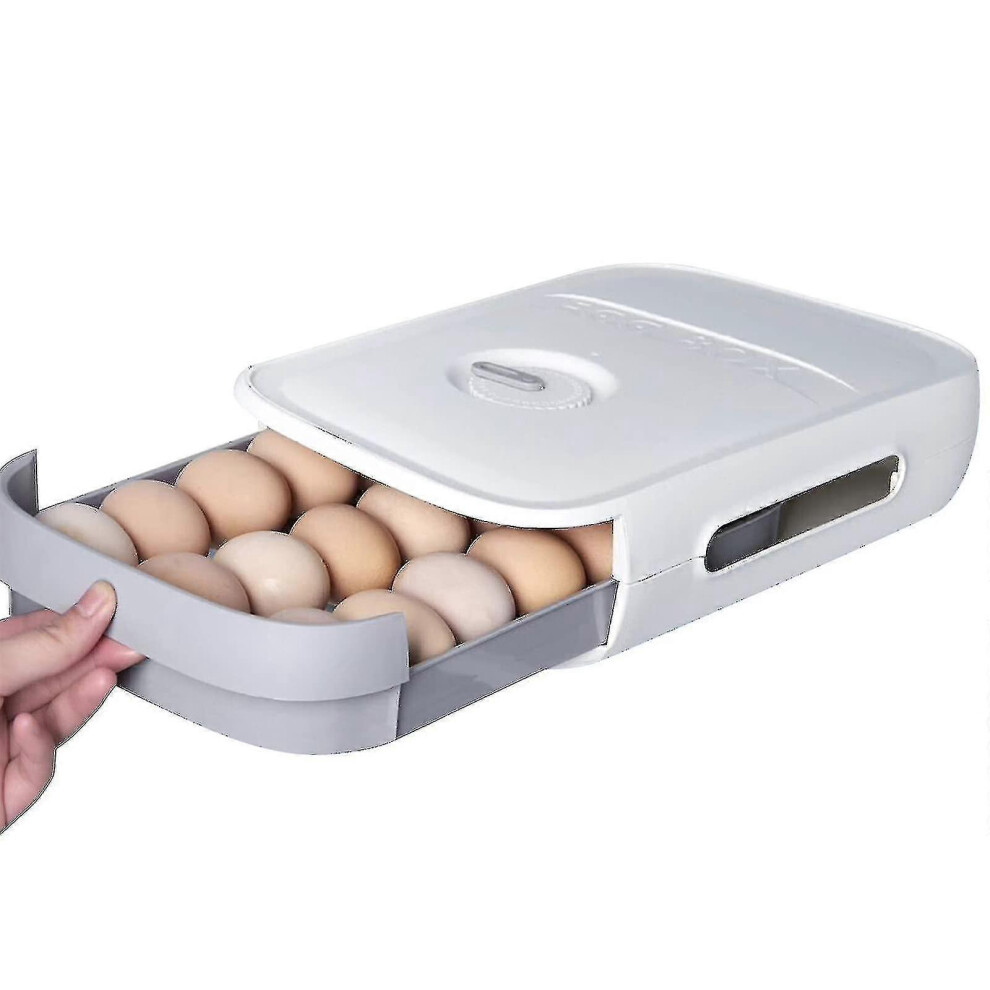 Egg Storage, 21 Egg Refrigerator, Kitchen Egg Drawers, Egg Basket Organizer